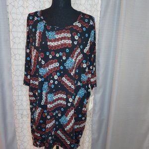 NWT LuLaRoe Irma Tunic Top XL